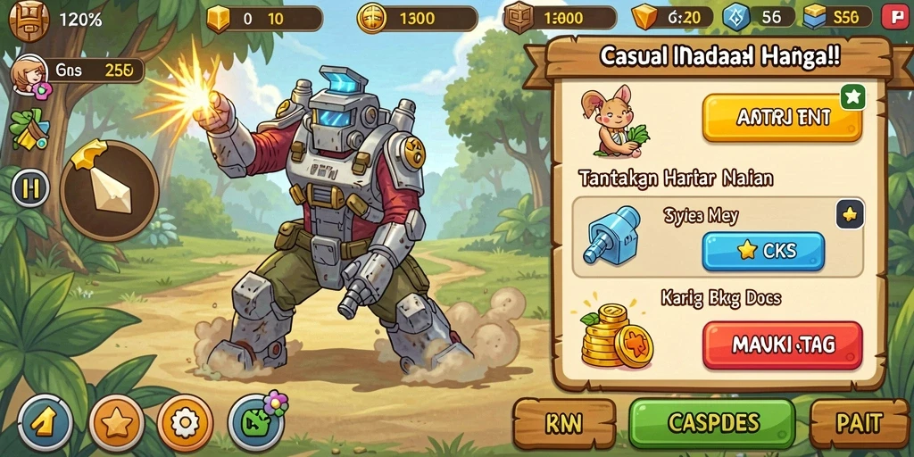 Screenshot saat pemain memainkan mode permainan terbaru.
