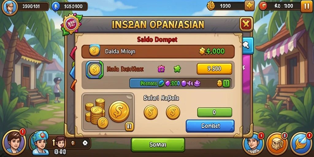 Berbagai karakter unik yang dapat dipilih dan dikustomisasi.