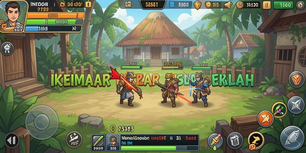 Screenshot memperlihatkan fitur multiplayer yang menarik.