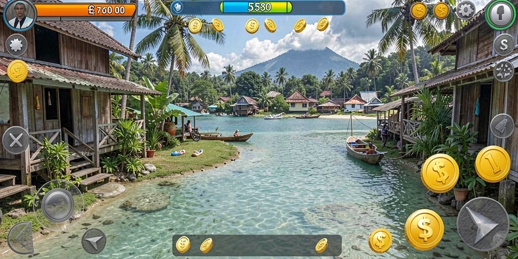 Tantangan menarik di setiap level yang dimainkan.