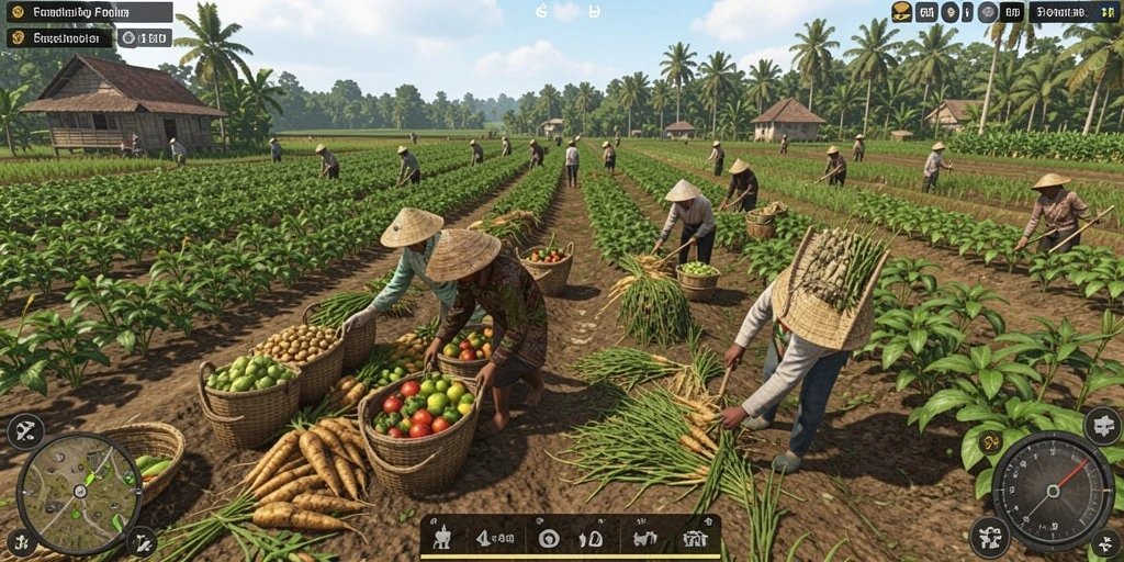 Mode permainan kompetitif yang mendebarkan.