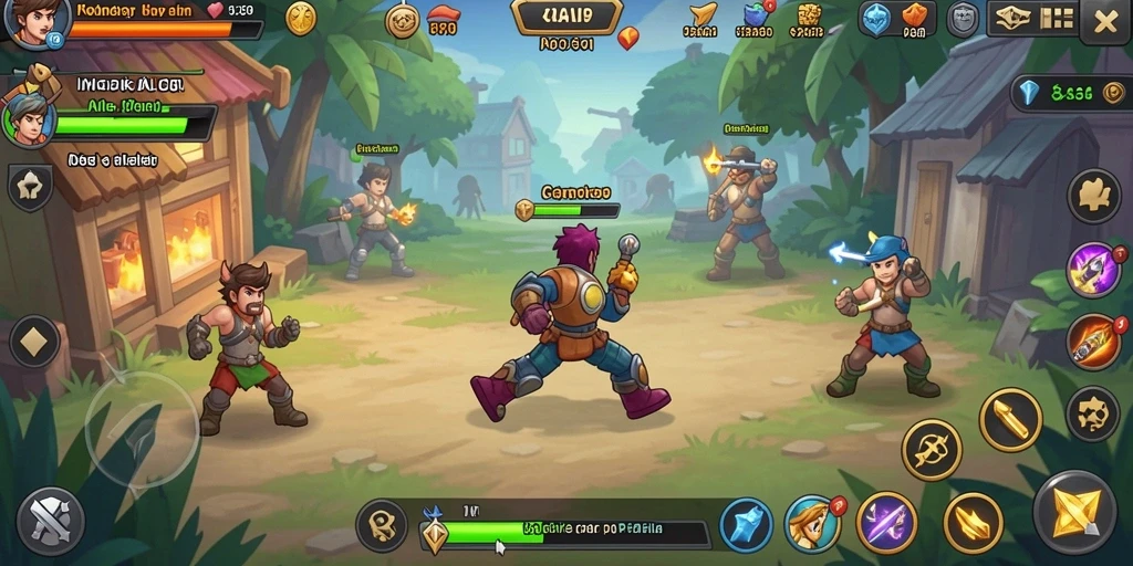 Mode multiplayer yang memungkinkan permainan bersama teman.