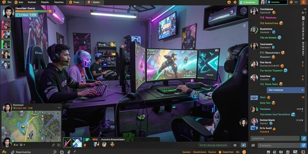 Mode multiplayer seru dengan teman-teman.